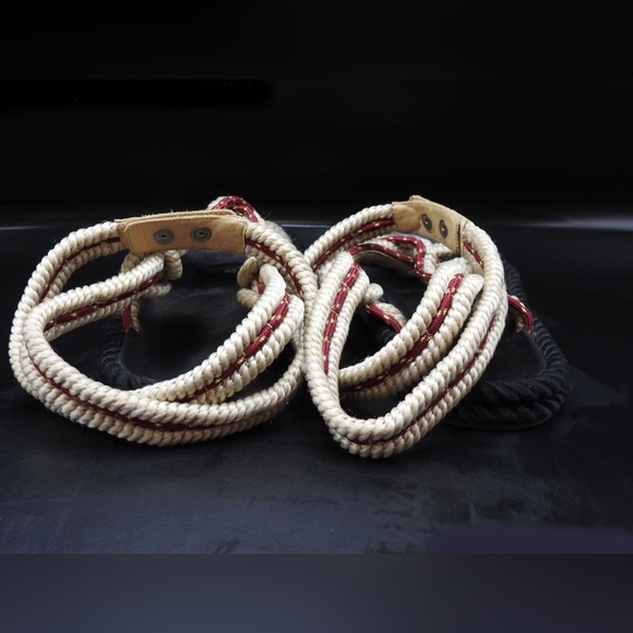 Isabel Marant Women's Beige Red Leather Strap Sandals Size EUR 40 w/COA - Picture 4 of 8